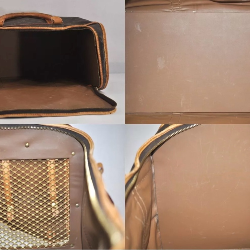 Louis Vuitton Monogram Sac Chien 50 Pet Carrier - Picture 10 of 10
